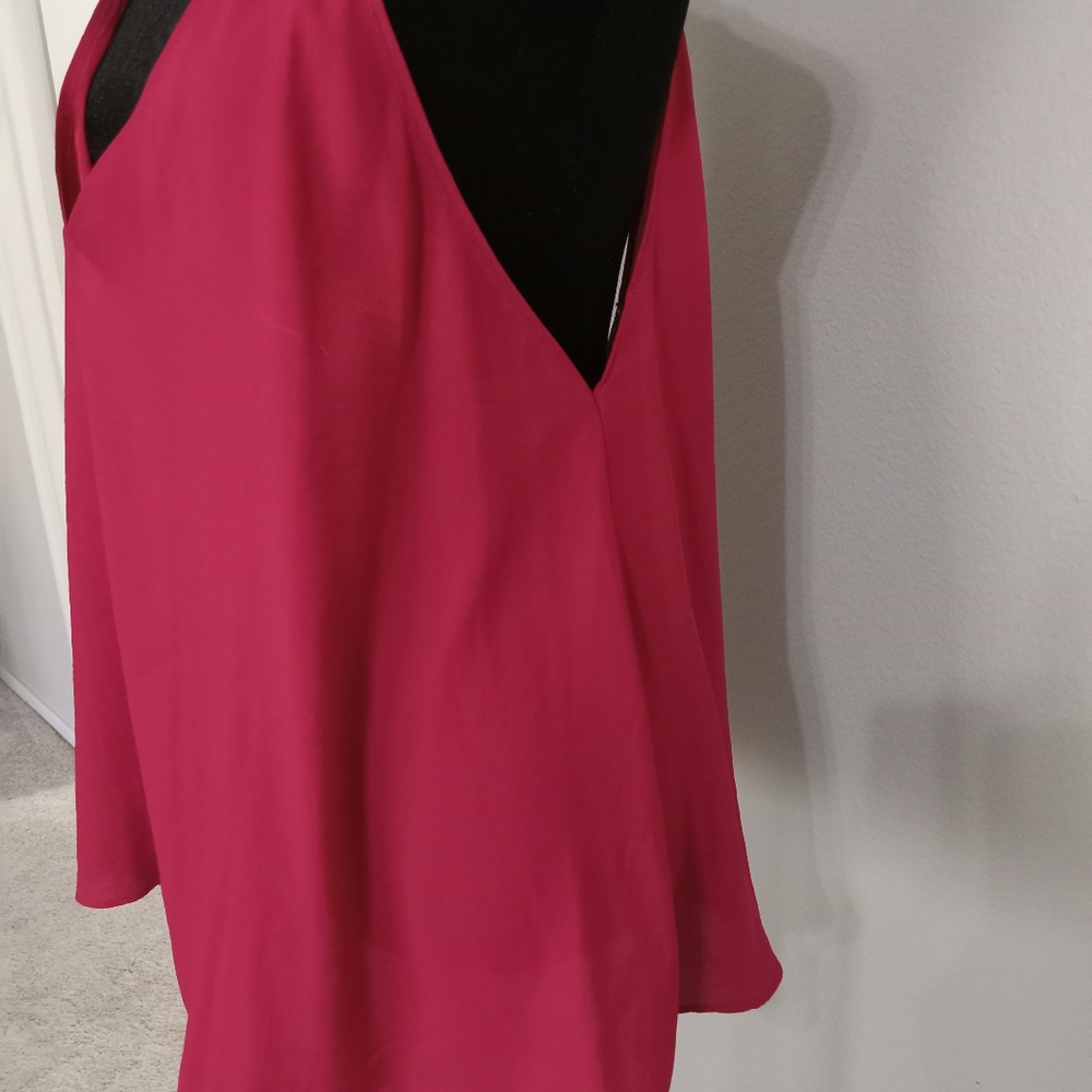 Free People Intimately Sz L/XL Pink Camisole Adjustable Strap Top - Picture 4 of 7
